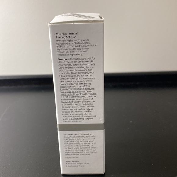 New in Box The Ordinary AHA/BHA peeling solution - Picture 5 of 5